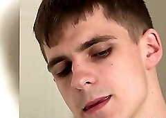 Athletic stepson gives blowjob before barebacked by bear