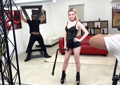 Behind the scenes #111, Emily Bellexx, Rebel Rhyder, Anna de