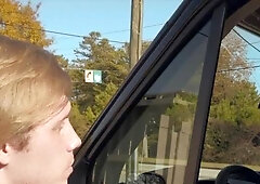 Str8chaser.com: Super slim Skylar Hill blond throat fucking video