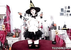Anal-Cuties - Margo Von Tesse - Go unfathomable down my Halloween aperture!
