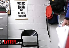 Do not shoplift if you have big Natural Tits shoplyfter free-for-all utter vid