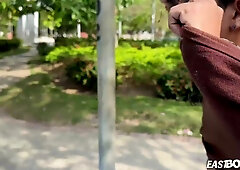 Teenie mexican Tayron Ortega XXL jizz-shotgun hand job