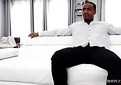 My Wife's Birthday BBC Gift: Cherie Deville, Alexis Fawx, and Mazee The Goat in Interracial Threesome