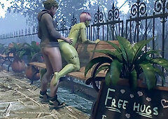 Quakka3d Intense Anal Sex: Wild Slut Passionately Fucked, Sweet Hot Ass Gaped, Dripping With Cum