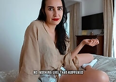 Step mom dreams fucked by step son and finally get pregnant