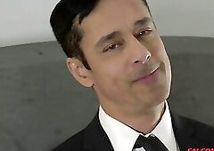 Devin choke down every inch of Rafael's huge dick