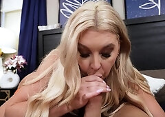 Erotic writer fucked his busty stepmom just for research