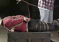 BDSM bimbo Alice loves hard pain more than anything BDSM