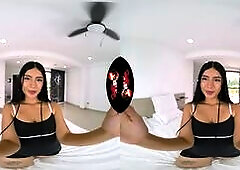 Ultra Beautiful Latin Goddess VR Sex Experience