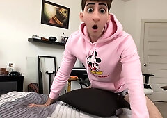 Animation Anime Dude Smashes Cushion and Jacks