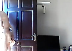 Humping a big Fat Dildo