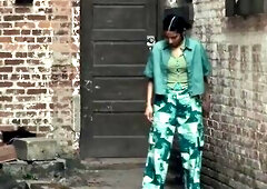 Appendage - Stepping on Ebony Jizz and Glass in Boots