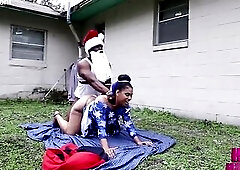 Santa Empties His Sack Into a Ho Ho Ho