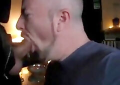 Deep Throating Guy in Suit Cum Swallow 5