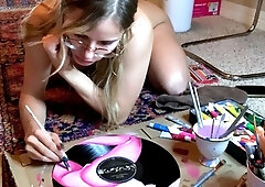 Amateur Blonde Teen Plays Solo with Toy Webcam Porn