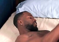 Denzel gives his new roommate Joey Mills a warm welcome by pounding his smooth twink ass