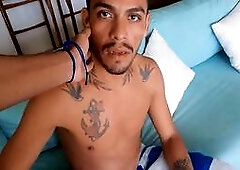 Latino studs Angel Rodriguez and Eman Black go wild in Tulum