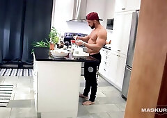 Maskurbate Mind-Blowing Zack The Chef!