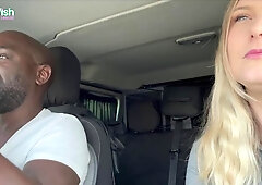 Valentine Baxton Fucked by BBC in the Parking Lot