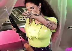 Inked Arabelle Raphael Takes Full Advantage Of Her Subs Tied Body