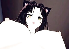 Yiff T-Girl Masturbates on a Public Bus [3d Manga Uncensored]