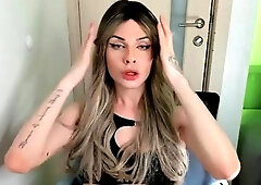 Solo ebony masturbation shemale cumming