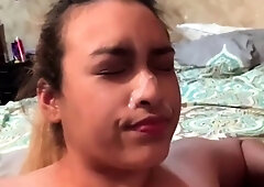 Latina Teen Amateur Doggystyle Cumshot
