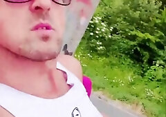 Slutboyben CAM4 Highway Exhibitionist