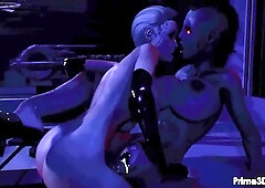 Cyber Lust By With Car Toon