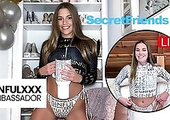 SinfulXXX Sensual Ambassador Eveline Dellai for SecretFriends