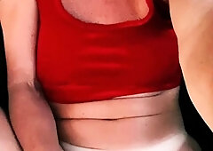 Hairy amateur solo toy fuck