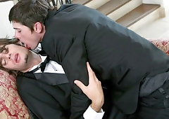 Pre-wedding anal with hotties Brant Moore & Dempsey Stearns