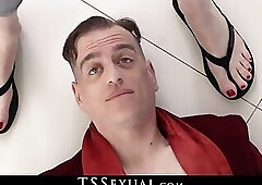 Big dick Chad Diamond hammers Mandy Mitchell's asshole with intense passion