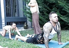 Unusual yoga classes!