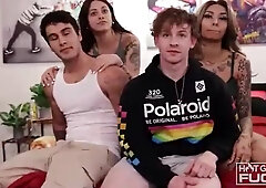 Hot Guys Fuck - Foursome