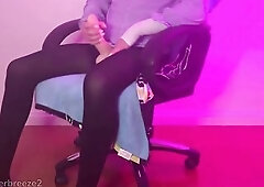 Lascivious trans beauty sprawls out on the couch, thong-on sex tool secured constricted. This babe grasps it and strokes with lengthy, deliberate acti