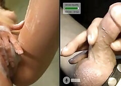 Soapy Masturbation