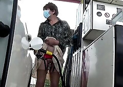 transvestite crossdresser transsexuel transsexual shemale sissy sex toy gode toy anal underware  bas outdoor public hardcore aged str8 amateur transge