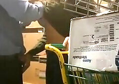 Busty fucks employee of Bodega Aurrera