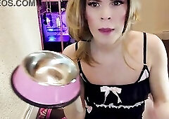 Hawt Sissy Cumslut Screwed From One as well as the other Ends! Jess Bloom Cums Hard in Chastity From Screwing Machine Prostate Climax