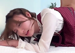 Touching Her Panties And Insert My Dick While Clothed Wearing! 4 With Uika Noa