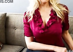 Baddest & Hottest Teacher! Julia Ann Pleasures Her One as well as the other Holes!