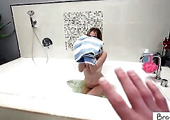 Breasty Stepmom Anya Olsen "Catch Me In nature's garb In Shower Then Bang My Moist Snatch Parker"