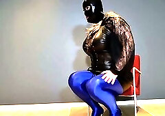 Posing in Vinyl outfits