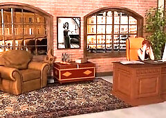 Become A Punk Star: Voyeurs And Excited Beauty Masturbates In Her Office-Ep 4