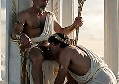 Sakis the horny, hairy, old Greek farmer has a weird dream: He is Ganymede, who is being fucked