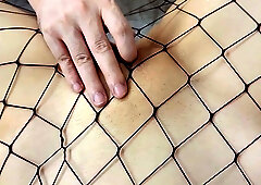 Blonde amateur MILF pov toys fingering shaved cunt