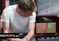 Black Officer In Uniform Charles King Drills Cute Boys Asshole For Stealing Porn