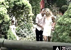 twenty one NATURALS - Shona River’s Hairy Locks Bounce as This babe Takes a Biggest Penis Up the Butt