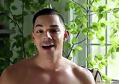 Latin gay flip flop and cumshot